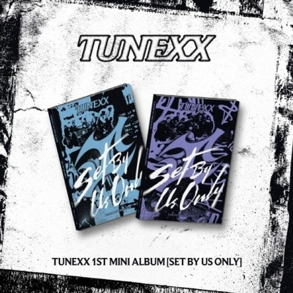 Альбом TUNEXX - SET BY US ONLY 1st Mini Album RANDOM Version