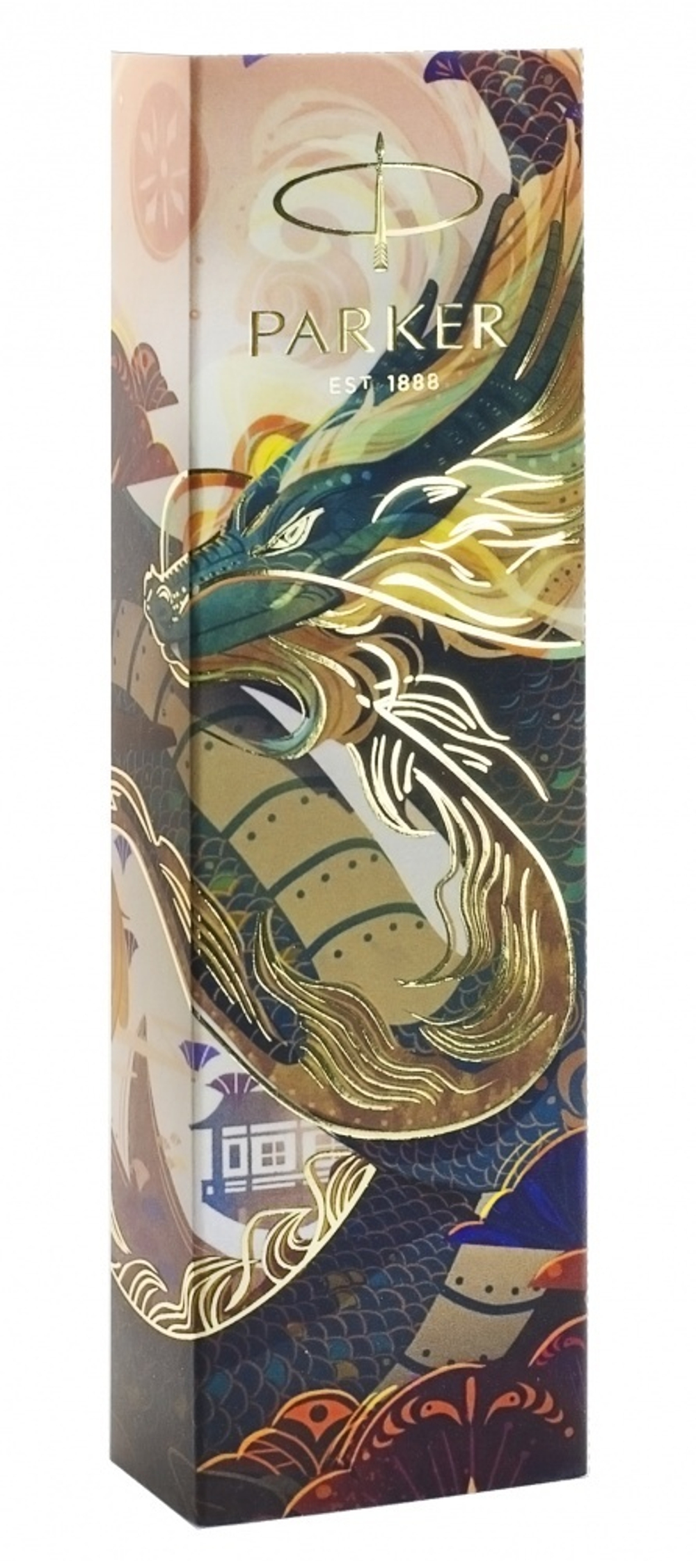 Шариковая ручка Parker IM Monochrome Brown Dragon Special Edition, стержень:M, цвет чернил: blue, в подарочной упаковке.