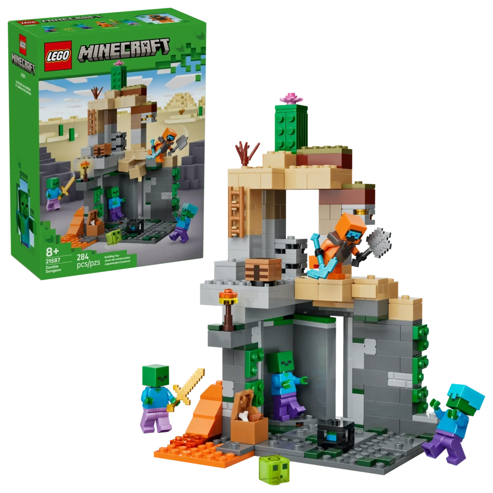 Конструктор LEGO Minecraft 21587 Zombie Dungeon