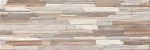 Настенная плитка ALMA Ceramica TWA11ART024 Arteo 60x20 коричневая матовая под дерево