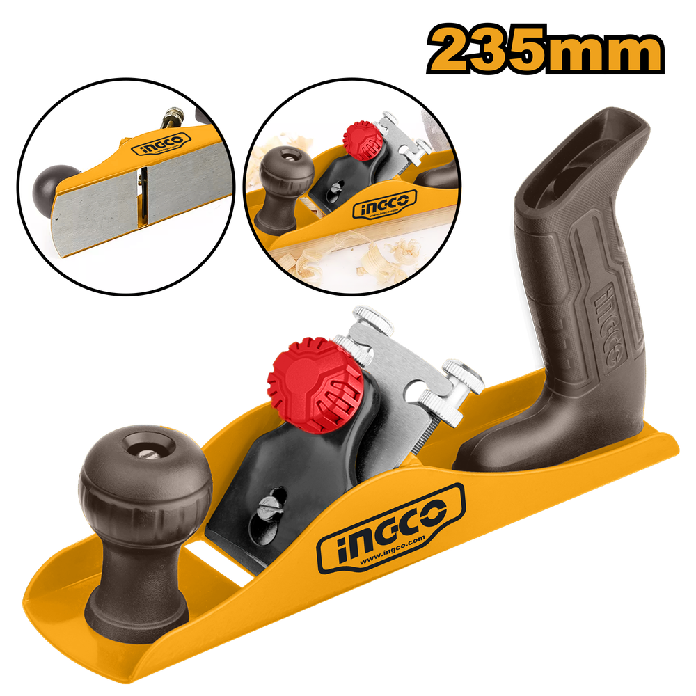 Рубанок ручной INGCO HPL01300 235 мм