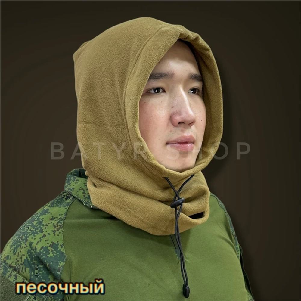 Флисовый капюшон