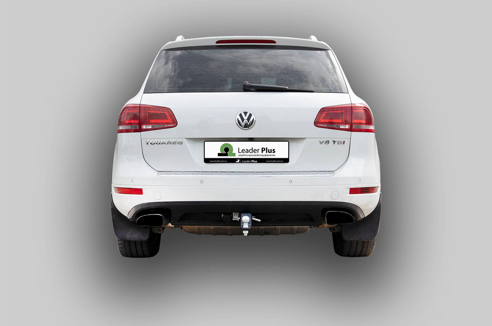 ТСУ для VOLKSWAGEN TOUAREG (7LA,7P5) 2002-2018 \ AUDI Q7 (4LB) 2005-2015 ( ШАР ВСТАВКА 50*50 ) V124-E