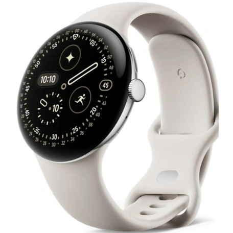 Умные часы Google Pixel Watch 4 Wi-Fi 45 мм Polished Silver