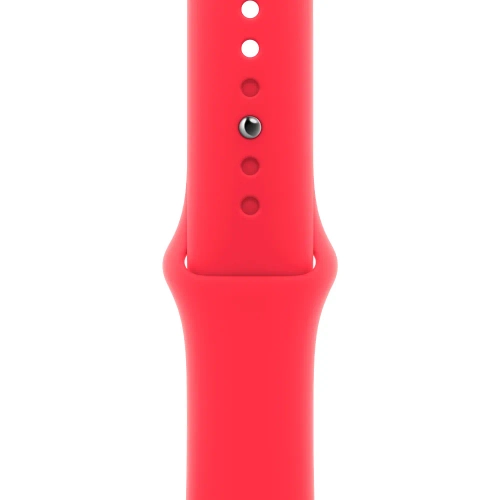 Умные часы Apple Watch Series 9 GPS, 41mm, Aluminium Case with Sport Band S/M, Red (Красный)