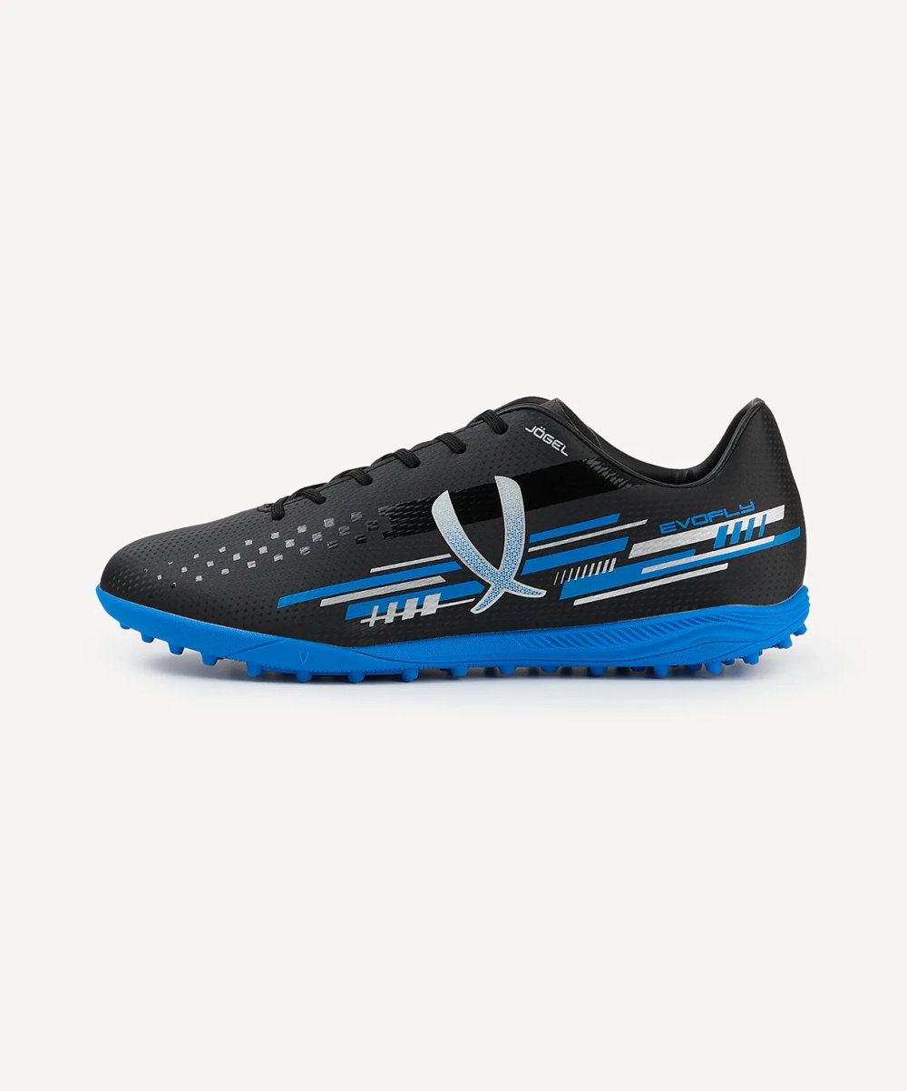 Бутсы многошиповые Evofly TF Talant Black/blue