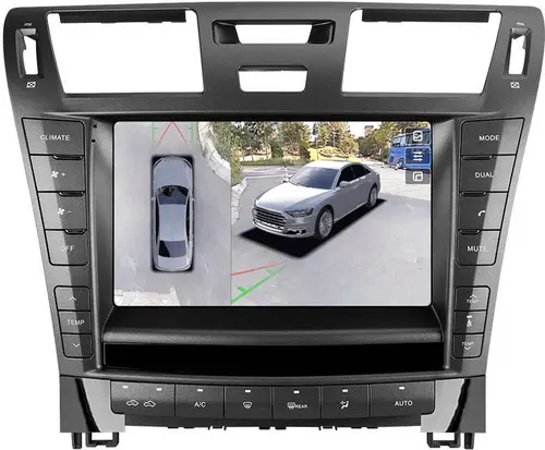 Магнитола для Lexus LS460 LS600H XF40 2009-2012 (тип B) - Teyes CC3-2K-360 монитор 9.5" 2K QLED на Android 10, Быстрая, CarPlay, 4G SIM-слот, 4 камеры в комплекте