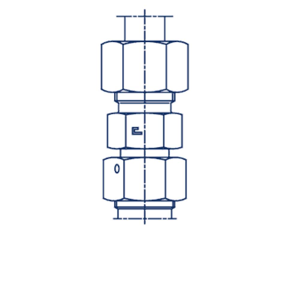 Соединение PNF DL35 45х2 (корпус) не редукционное