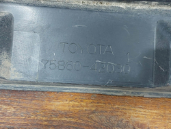 Накладка порога левого Toyota RAV4 V (XA50) 18-нв Б/У Оригинал 7586042030