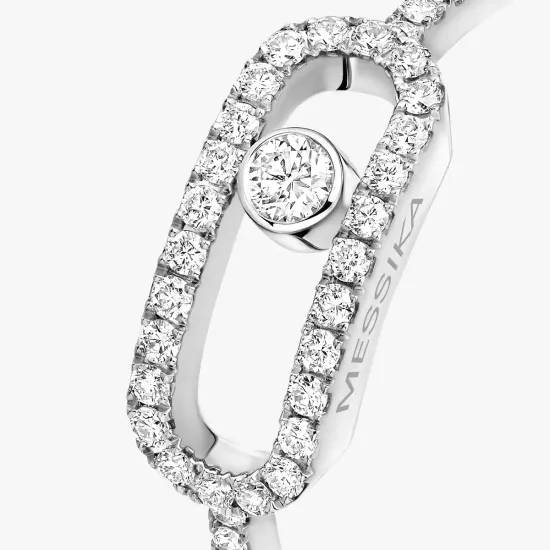 Кольцо Messika Move Uno pave ring large