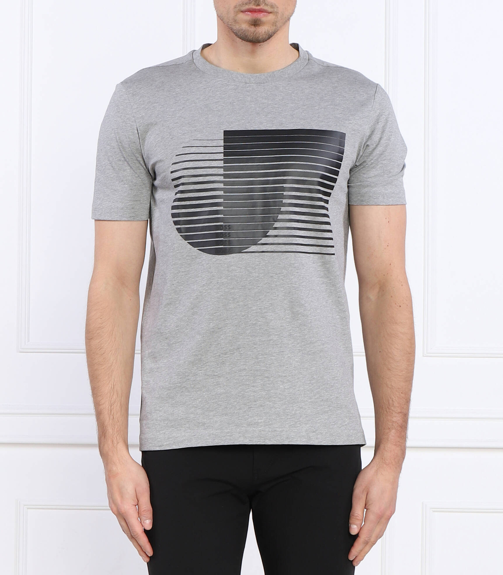 Футболка Tee 6 BOSS GREEN - серый(50491337)