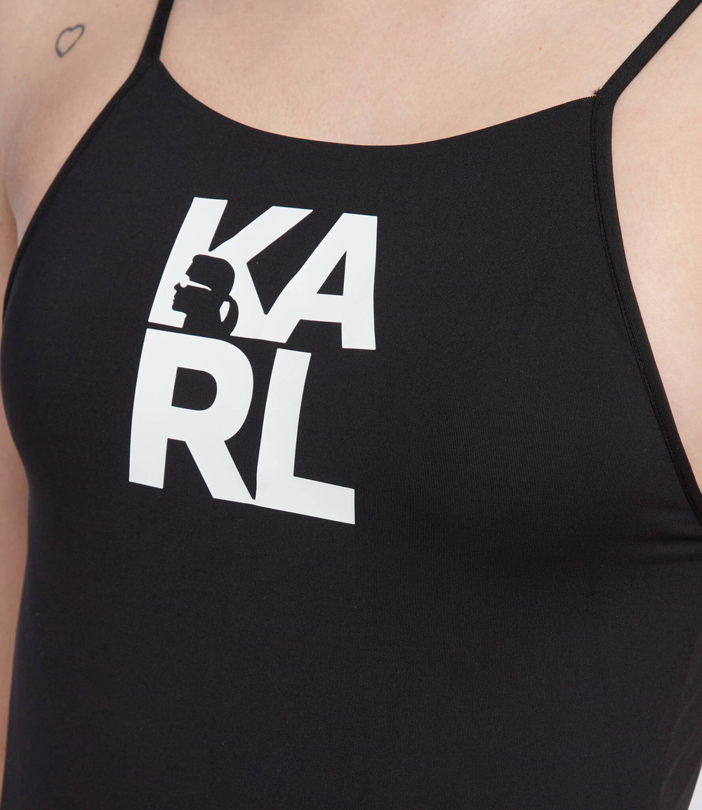 купальник Karl Lagerfeld - черный(KL22WOP01)