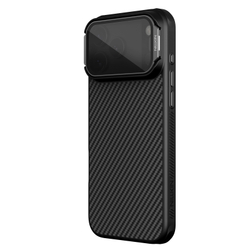 Чехол из карбона с MagSafe для iPhone 17 Pro Max, серия CarboProp Magnetic (версия с прозрачной крышкой) от Nillkin