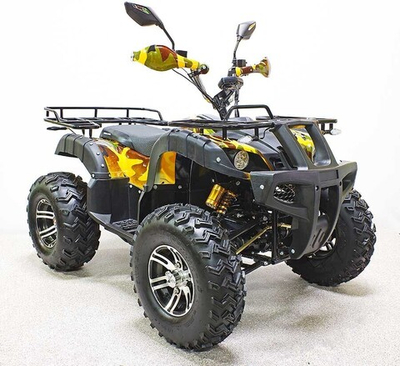 Квадроцикл подростковый GreenCamel Сахара AWD 4x4 (60V 2x2kW R10 alum Дифференциал) электро