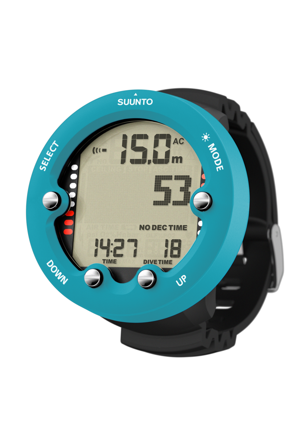 Дайв-компьютер SUUNTO ZOOP NOVO AQUA BLUE