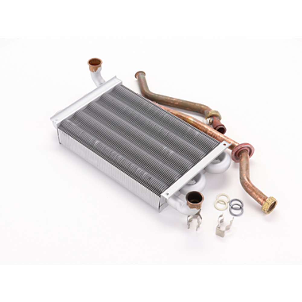 Теплообменник первичный 83 ребра для котлов Vaillant 104593
