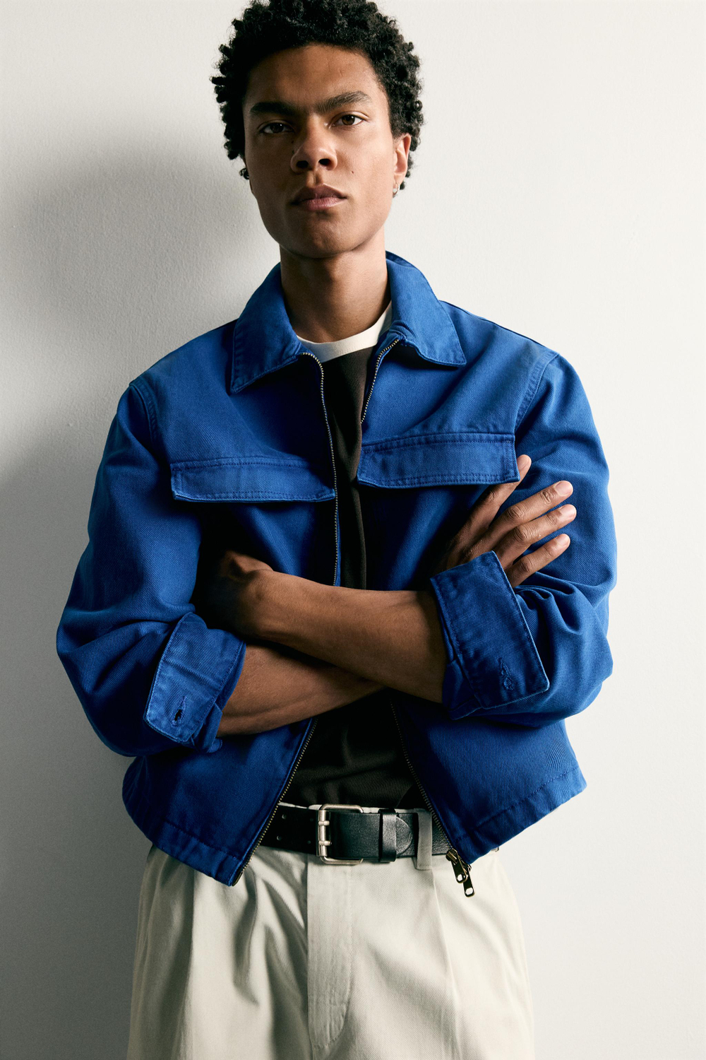 КУРТКА-РУБАШКА BOXY-FIT С КАРМАНАМИ — ZARA