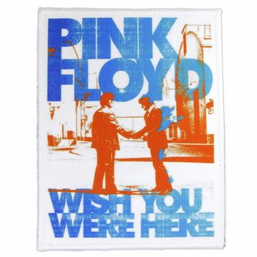 Нашивка Pink Floyd Wish You Were Here белая (7177)
