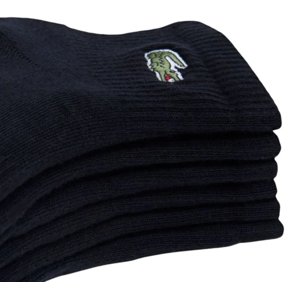 Теннисные носки Lacoste Ankle Sport 3P - black