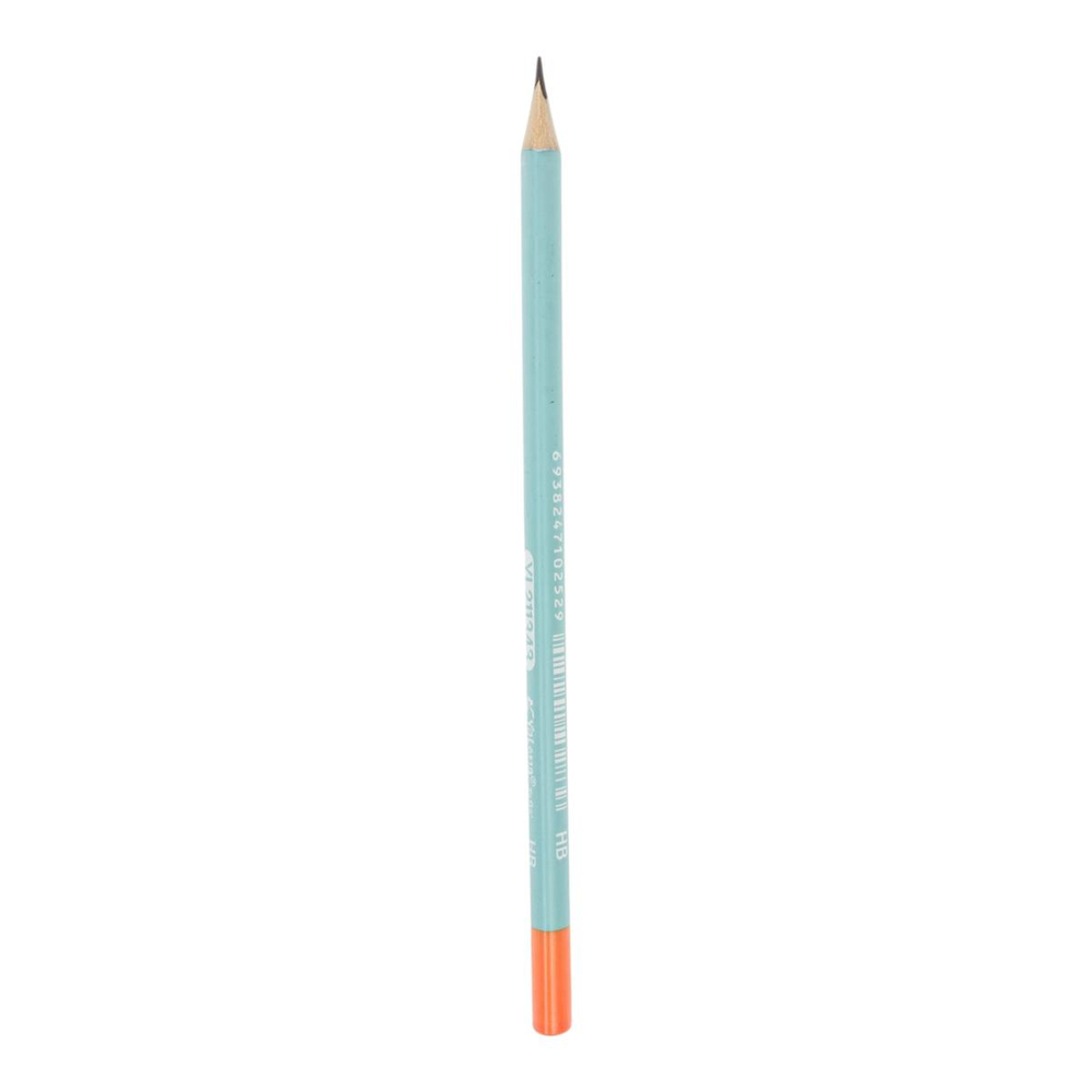 Карандаш чг "Pastel stripe" трехгранный, без ластика, 4 цвета микс