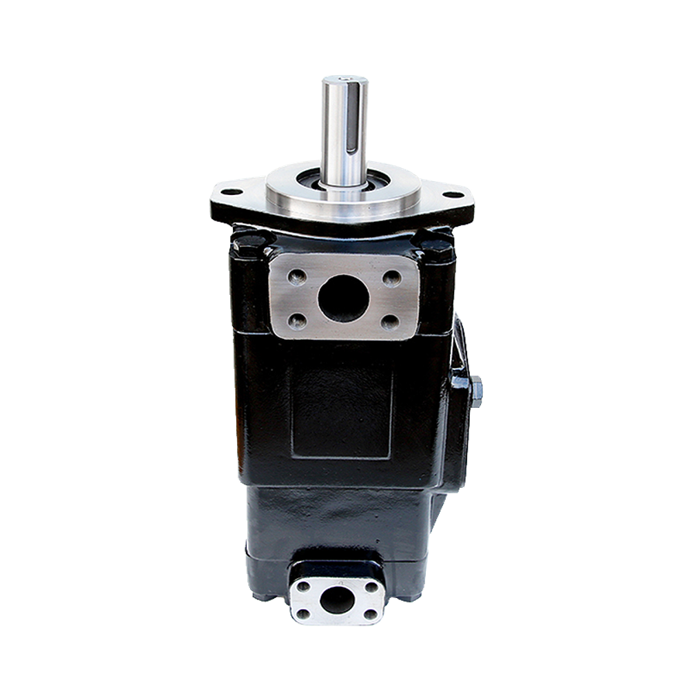 T67EC062B141R01A100 - Пластинчатый нерегулируемый двухпоточный насос серии T67EC с рабочим объемом 196,7+46 см3