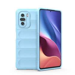 Противоударный чехол Flexible Case для Poco F3