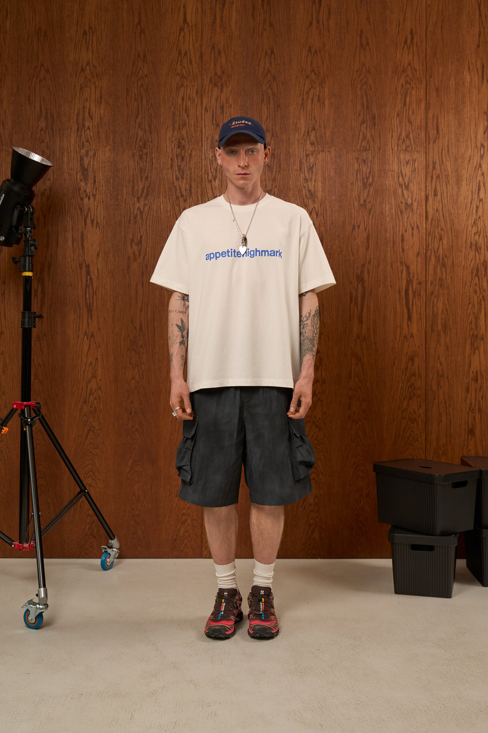 Футболка Appetite Loose Fit "White"