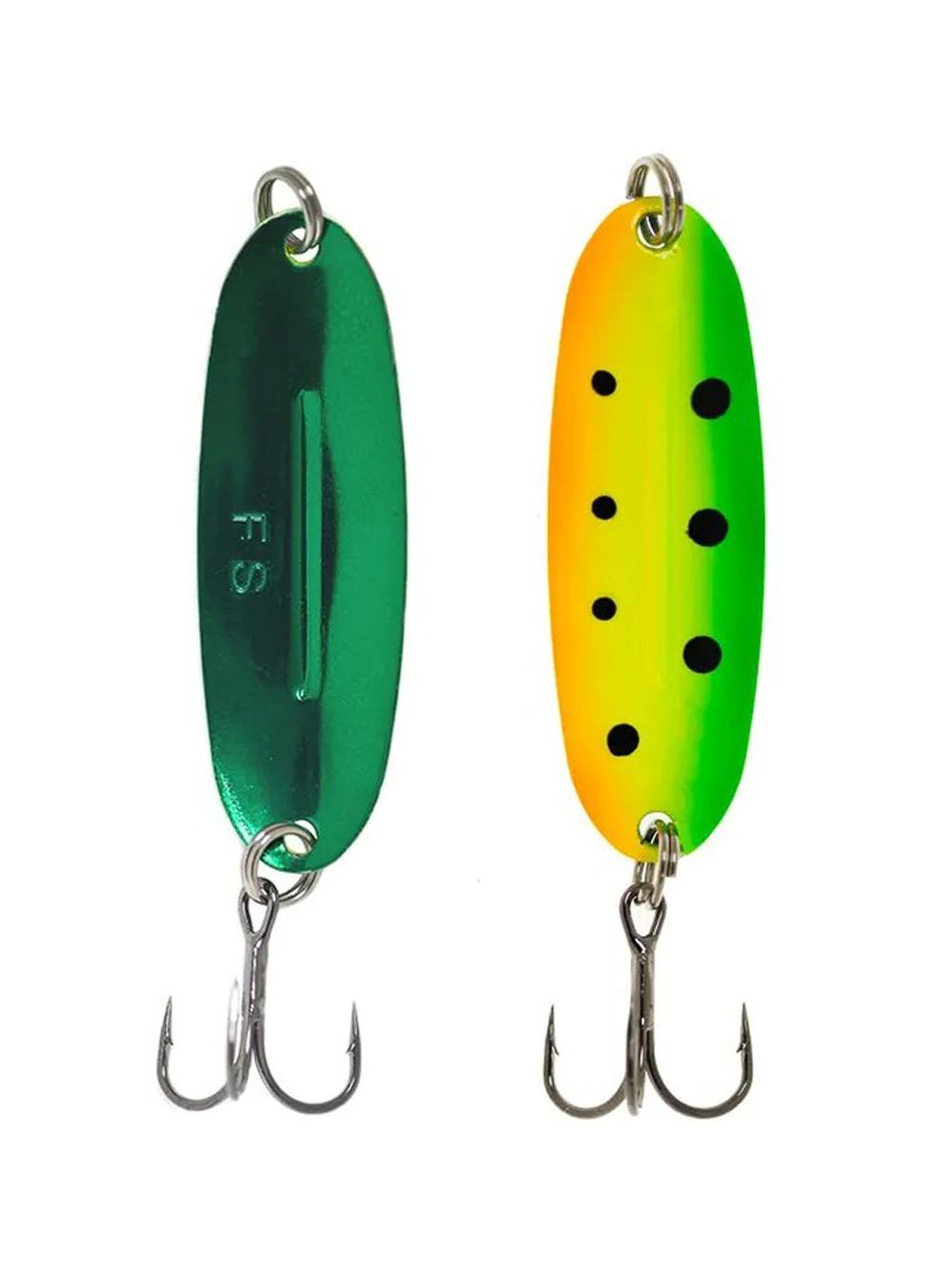 Блесна Fish Crystal Wabler W40 57 мм 7 г #63 на форель, для зимней рыбалки