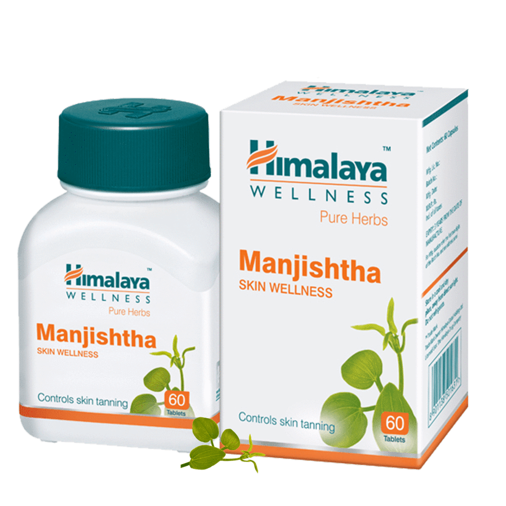 Таблетки Himalaya Herbals Manjishtha 60 таб