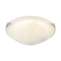 7601/DL SNOK SN 000 Светильник стекло/белое/хром LED 48Вт 4000K D405 IP20 LUFE
