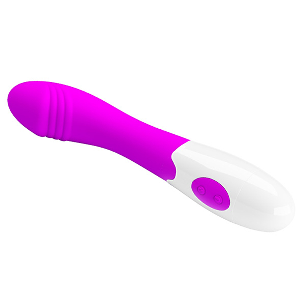 Лиловый вибратор 19см для G-точки Pretty Love Elemental BI-014812