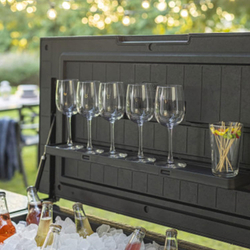 Стол бар - холодильник Keter Patio Cooler & Beverage Cart