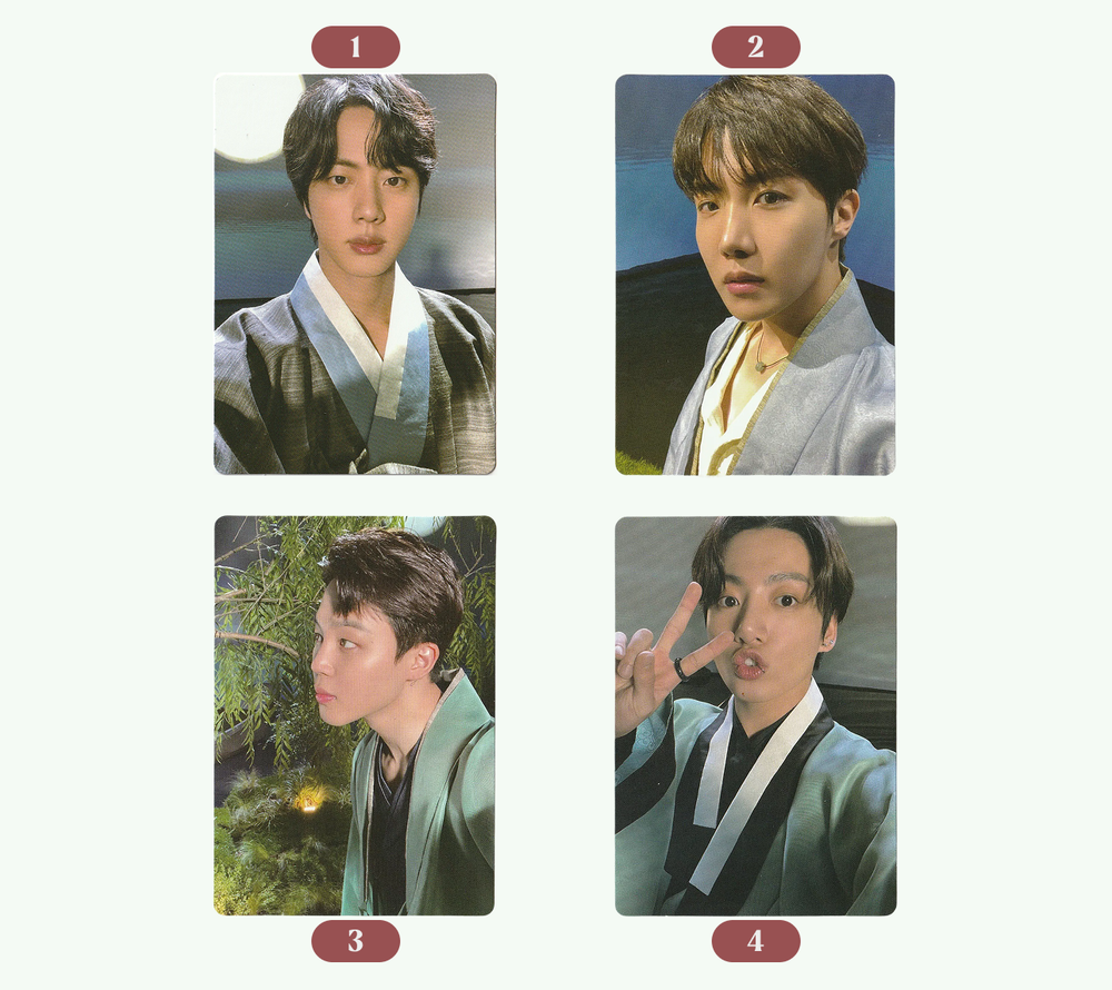 [Фотокарты] BTS - 2022 'DALMAJUNG' Mini Photocard