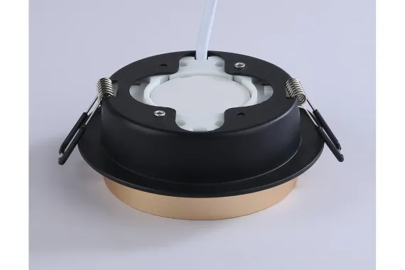 Светильник точечный Ambrella TN5228 GX53 черный/золото 42395