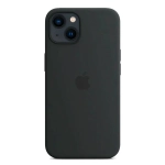 Силиконовый чехол с поддержкой MagSafe Apple Silicone Case для iPhone 13 mini, Midnight (Темная ночь)