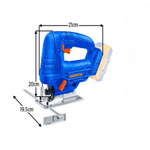 Лобзик аккумуляторный WADFOW WLS1565 20 В