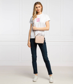 кожаная сумка-мессенджер jet set charm Michael Kors - пудро-розовый(32T0GT9C2L)