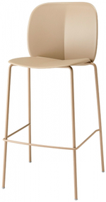 Стул пластиковый барный Scab Design Mentha Go Green, тортора