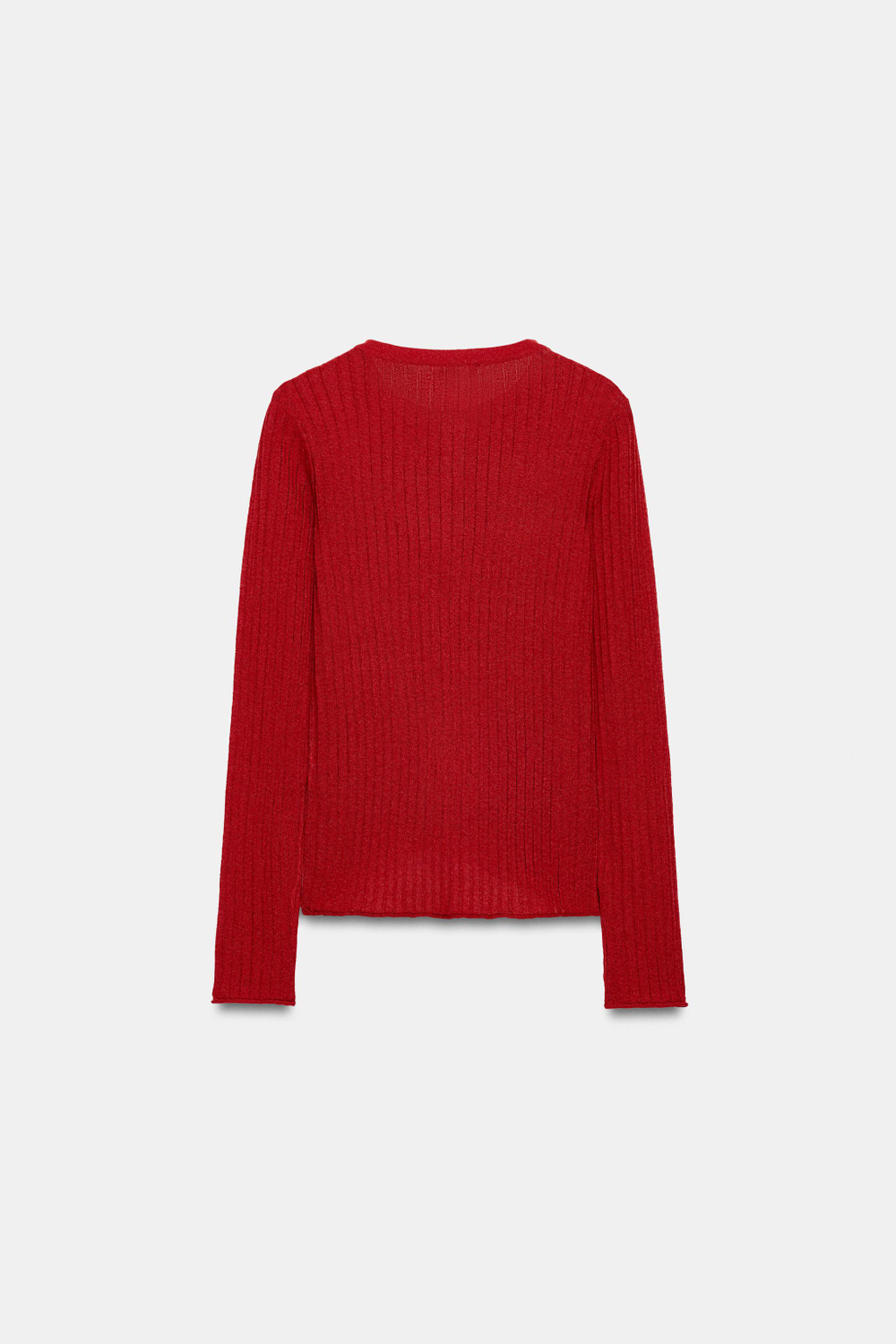 ФУТБОЛКА С ПЛАМКОЙ НА ПУГОВИЦАХ — ZARA