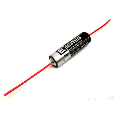 Элемент питания c проводом и разъемом Li-SOCl2 "EEMB ER14505" 3,6 V 2400 мАч не заряжать