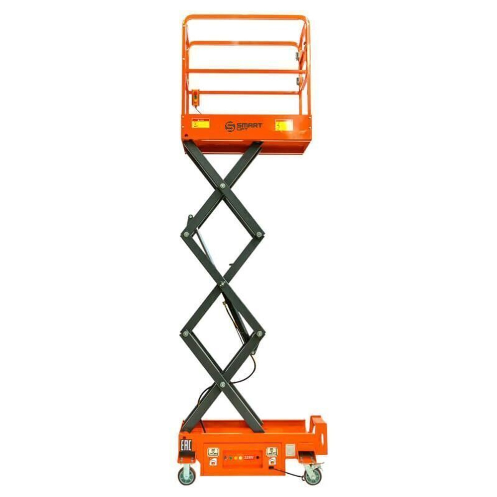Подъемник ножничный несамоходный SJY-0.3-3 (220 В, 300 кг, 3 м) SMARTLIFT (SMART)