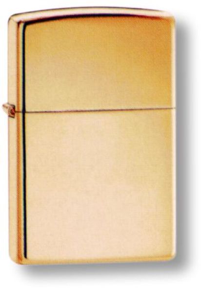 Цена наЗажигалка ZIPPO Classic с покрытием High Polish Brass