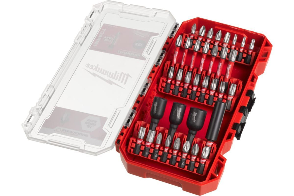 Набор бит SHOCKWAVE 35 предметов Milwaukee 4932492003