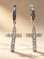 Ювелирные серьги из серебра 925 пробы