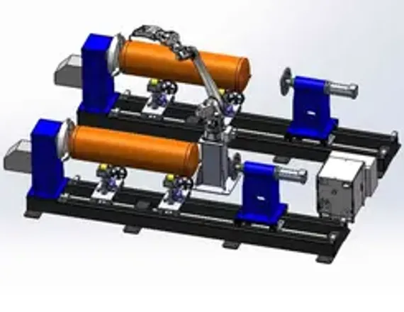 Борфреза твердосплавная Karnasch форма D, 6х4,7х6х50 мм, насечка HP-6, покрытие Blue-Tec, арт. 11.5034-055