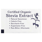 Swanson Vitamins, сертифицированный органический экстракт стевии, 75 пакетиков, 75 г (2,65 унции)