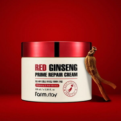 Крем для лица с экстрактом красного женьшеня FarmStay Red Ginseng Prime Repair Cream, 100мл