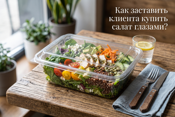 🥗 Как заставить клиента купить салат глазами?