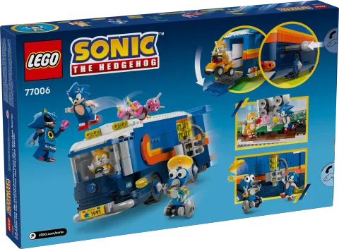 Конструктор LEGO Sonic the Hedgehog 77006 Команда Sonic Command Truck