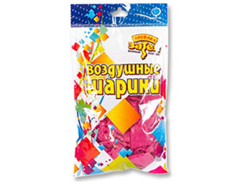 Шар (5"/13 см) Пастель Rose Red 50 шт.